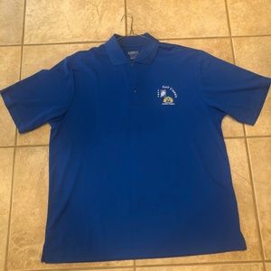 ♦️ 5 for $25! ♦️ Blue golf polo